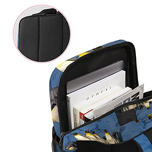 Sac à dos pour ordinateur portable imprimé pingouin unisexe