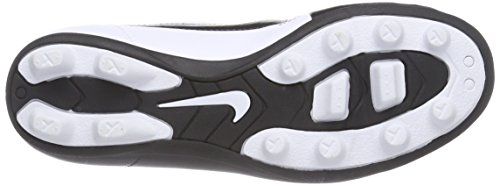 Nike Jr. Tiempo Rio II Kids Firm-Ground Soccer Cleat Black/White4