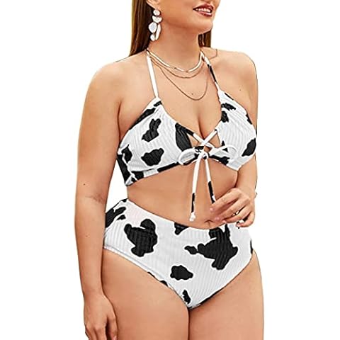 Women's Rainbow One Piece Lace up Criss Cross Bathing Suits Fringe Tassel Bodysuit Swimsuit Cover