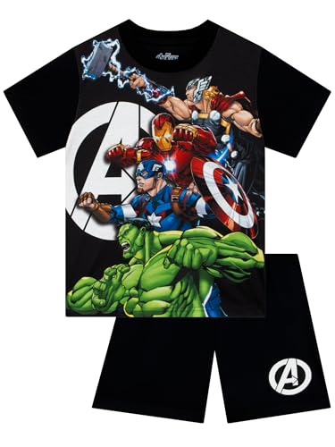 Marvel Pijama Avengers, Pijama De Verano para Niño con Thor,