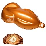 Copper Mica Powder 'Penny Pearl 25g' | Copper Metallic Pearl Pigment Powder for Auto Paint | Resin Pigment Powder | Non-Toxic Mica Powder for Paint, Epoxy, Resin, Nail Polish, Arts & Crafts