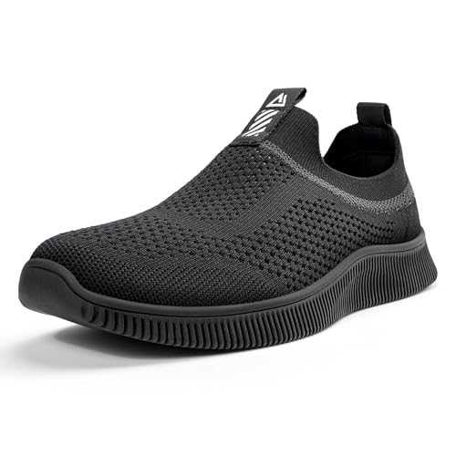 MrToNo Hommes Femmes Chaussures Slip on Sneakers...
