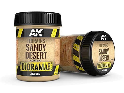 (AK8022) - AK Interactive Terrain 250ml - Sandy Desert