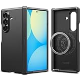 Spigen 【創業18年の技術力】Galaxy Z Fold7 ケース ヒンジ保護 耐衝撃 MagFit対応 指紋防止 レンズ保護 タフアーマー・プロ・マグフィット ACS09549 (ブラック)