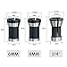 SeonFook 6Pcs Router Collet Adapter 6mm 1/4