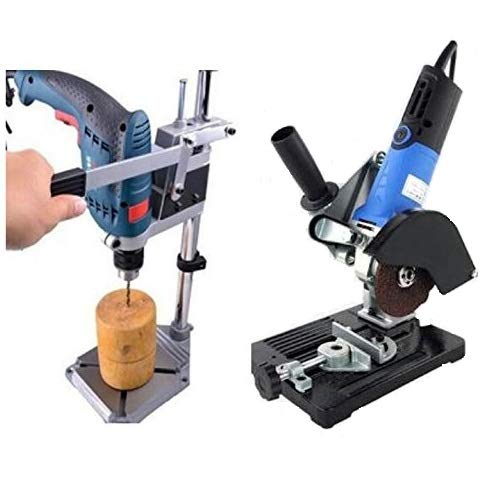 KROST A2234 Combo of Metal 850W Universal Drill Stand with Machine and Angle Grinder (Multi color) (B01M3THSV3) Amazon Price History, Amazon Price Tracker
