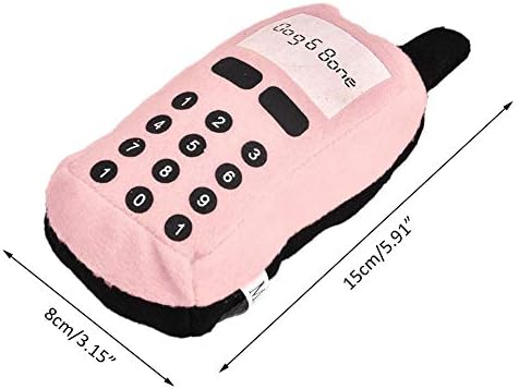 Juguete para Perros Squeaky Forma de Celular Tamaño Pequeño miniatura 6