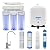 Max Water 5 Stage 50 GPD (Gallon Per Day) RO (Reverse Osmosis) Standard Water Filtration System - Under-Sink/Wall Mount (with Tank & Faucet) - Model: RO-5C5