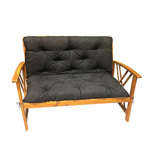 Pillows24 Bankauflage 100x50x50 cm, Sitz- und Rückenkissen mit...