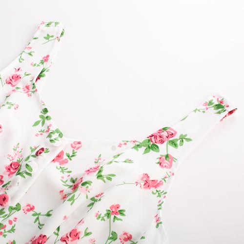 Image of Belle Poque 1950s Vintage Dress for Women Sleeveless Homecoming Dresses Cocktail Party A-Line Summer Dress