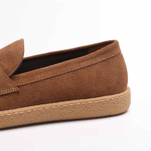 Men's Loafers & Slip-Ons - Genuine Leather Penny Loafers for Men | Classic Coin Slot Dress Shoes4