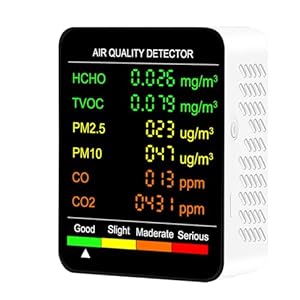 Obest 123 CO2 Monitor 6-in-1 Luftqualitätsmelder