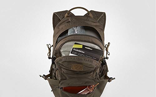 Fjällräven Lappland Hike 15 Rucksack, Dark Olive, 47 x 24 x 17 cm, 15 L