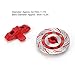 life 1/7 RC Car Aluminum Alloy Wheel Brake Disc, RC Upgrade Part Fit for TRAXXAS Unlimited Desert Racer UDR(Red)