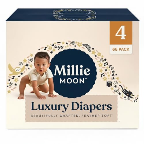 Image of Millie Moon Premium Luxury Diapers (4, 66, Count)