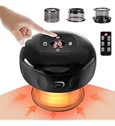 5 in 1 Elektronische Schröpftherapie, Emooncn elektrisches Schröpftherapie-Set (mit 3 Vakuum Schr...