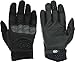 Seibertron Carbon Fiber Hard Knuckle Sheepskin Palm Motorcycle Gloves Black M