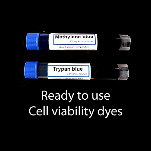 Rs' Science - Improved Neubauer Hemocytometer Kit With Trypan Blue And Methylene Blue For Blood, Cell, Yeast Counting #TOP3