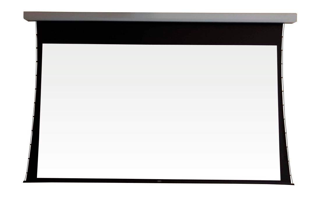 Tela de Projeção 119 Polegadas 16:9 Matte White Elétrica 110v Tensionada com Controle