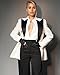 Fashion Womens Suit Petite 2 Piece Double Breasted Suits for Women Regular Fit Peak Lapel Tuxedo Black Womens Suits Size Medium