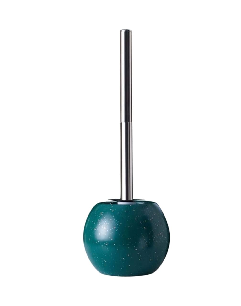 Spazzolone WC Scopino WC Spazzola WC Scopino Rotondo In Ceramica E Supporto Set Di Strumenti Per La Pulizia Spazzola E Supporto Per WC Con Base Circolare Antiscivolo Scovolino WC Scopettino WC Scopino