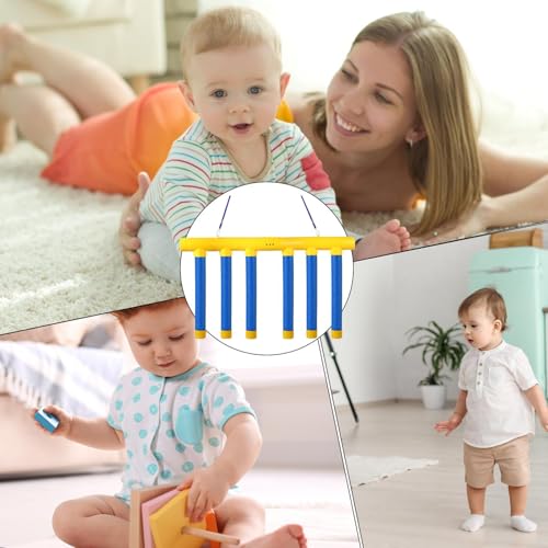 Ungtyb Reflex Trainer, Hand Speed Challenge, Reaction Game, Adjustable Drop, Hand Eye Training Improves Reflexes Fun Skill Test for All Ages, 15.74x2.08x3.74 in