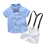 Conjuntos Bebe Niño, Lanskirt 3 Piezas Ropa de Camisa de Ma