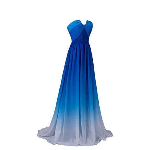 Kivary-Sweetheart-Ruched-A-Line-Chiffon-Sweep-Train-Gradient-Prom-Evening-Dresses-Blue-US-2