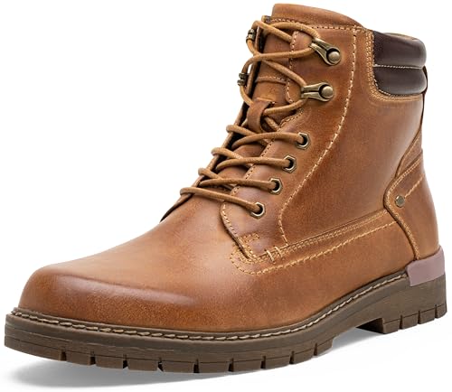 Image of Jousen Mens Boots Fashion Casual Boot Hiking Zipper Chukka Boots for Men