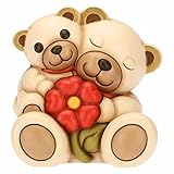 MATERIALI - ceramica THUN ® - Teddy con Cucciolo