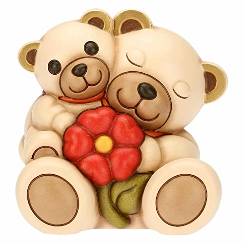 MATERIALI - ceramica THUN ® - Teddy con Cucciolo