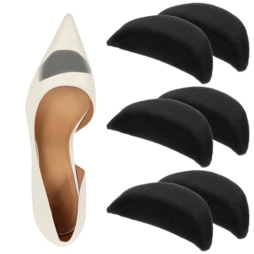 3 Pares de Espuma Suave Ajustable para Relleno de Zapatos miniatura 1