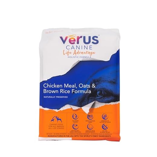 VeRUS Pet Foods Dry Dog Food Chicken, Life Advantage Formula 25lb Bag