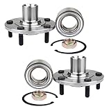 Autoround BR930558K Pair Front Wheel Bearing and Hub Assembly Compatible with Jeep Compass/Patriot 2007-2013, Dodge Caliber 2007-2012 5Lugs