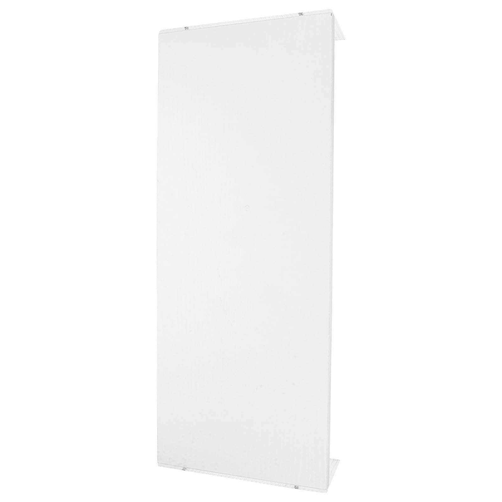 Rehausseur ordinateur blanc en acrylique pour gagner de la place