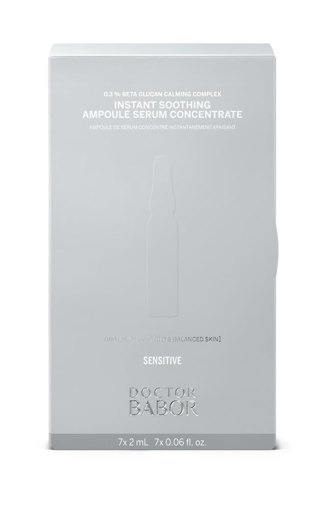 DOCTOR BABOR Sensitive Instant Soothing Ampoule Serum Concentrate 14 ml, Transparent, 14 ml (Pack of 1) - Image 3