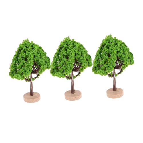 Arbres miniatures lot de 3 accessoires de construction décor train H0 - 2