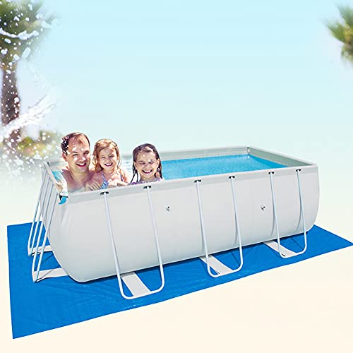 La dimensione di questo tappetino è abbastanza grande per diverse piscine gonfiabili.Facile da installare e rimuovere.