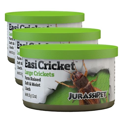 Image of Seachem JurassiDiet - EasiCricket: Large, 35 g / 1.2 oz (Pack of 3)