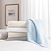 Arkwright Basket Weave King Blanket - 100% Ringspun Cotton All Season Blankets, Luxury Hotel Quality, Soft on Skin, Breathable, 300 GSM for Bed, Sofa, and Chair, 104 X 90 in, Ivory