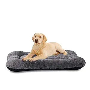 ANWA Dog Bed Medium Size Dogs, Washable Dog Crate Bed Cushion, Dog Crate Pad Medium Dogs 30 INCH