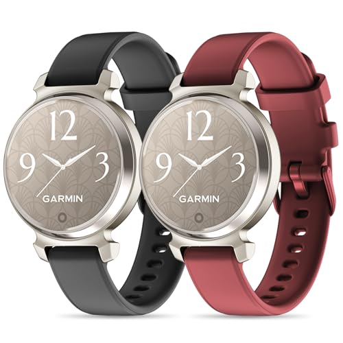 Correa de silicona para Garmin Lily 2, pack x2 miniatura 1