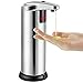 Produktbild Edelstahl Automatischer Seifenspender 250ml No Touch Seifenspender mit Infrarot-Bewegungssensor geeignet für Bad Küche Hotel Büro