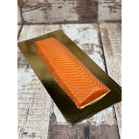 Räucherlachs Filet / mild geräuchert / leicht gesalzen / das edelste Stück vom Lachs / Für Feinschmecker / Gekühlter Versand / ca. 500g / Geräucherter Lachs Cover