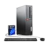 Lenovo Computadora de escritorio ThinkCentre M720s SFF, Intel Quad Core i3-8100, 8 GB de RAM, 256 GB SSD, VGA, DisplayPort, teclado y mouse, USB Wi-Fi y Bluetooth, Windows 11 Pro (renovado)