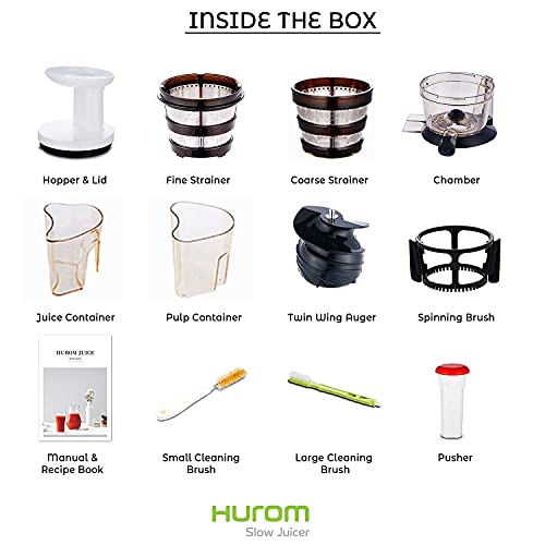 Hurom Cold Press Juicer Spare Parts Manual Reviewmotors.co