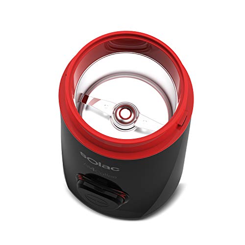Molinillo De Café SOLAC MC6253 All4Coffee Negro - Imagen 4