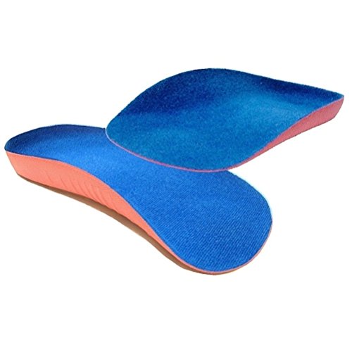 Support Arche Pied Taille Uk 3-7 Longueur 3/4 Orthopedic Paire Semelles Intérieures D'Arches Faibles Et Tombées! by CASCACAVELLE