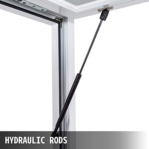 VEVOR Concession Window 60 x 36 Inch, Concession Stand Serving Window