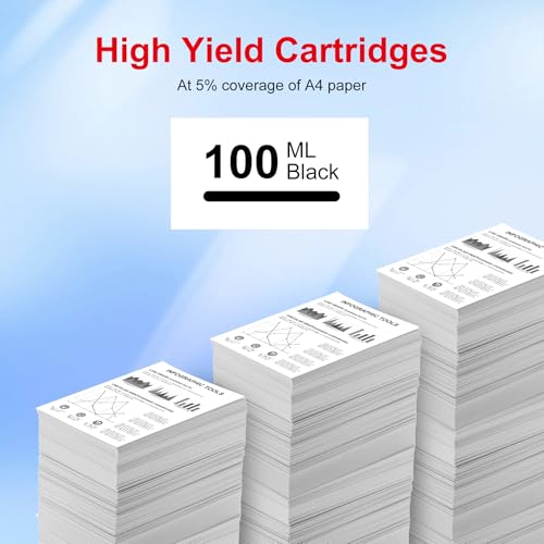 Nalifystic 2Pack 200ML Sublimationstinte Nachfüllpackung für ET-2400 ET-2720 ET-2800 ET-2803 ET-2760 Inkjet Printers(Autofill/Upgrade Version/ICC Free)